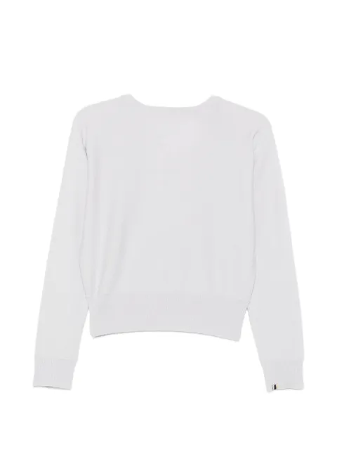 extreme cashmere Nº382 Belle ribbed-trim sweater