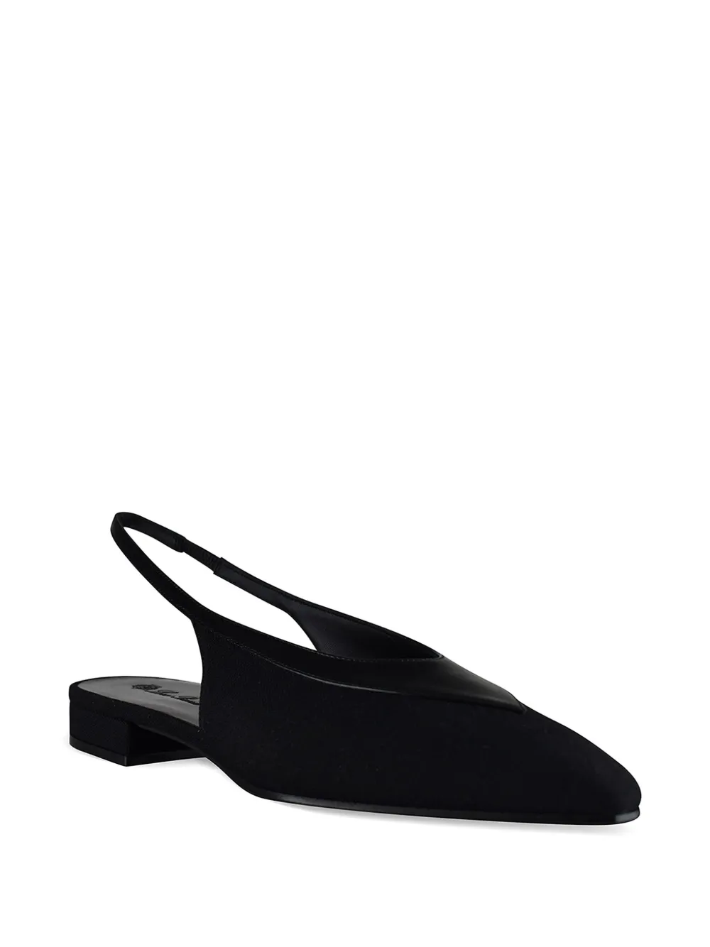 Loro Piana Rebecca pumps met puntige neus Zwart