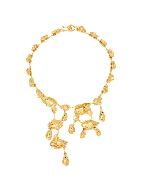 Alexis Bittar Brut hammered-effect necklace