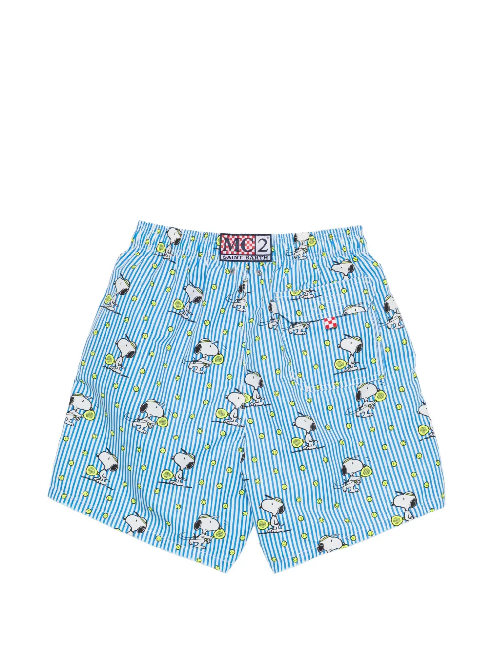 MC2 Saint Barth x Peanuts zwembroek met print Blauw