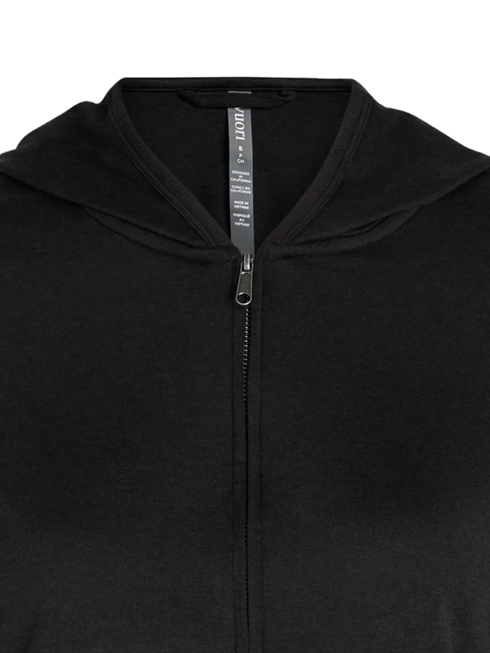  Vuori Sudadera Halo Mini Con Capucha - Negro 