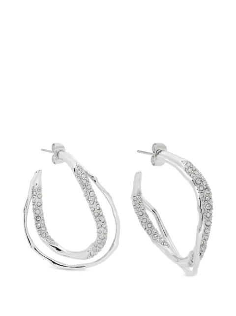 Alexis Bittar Solanales twist hoop earrings