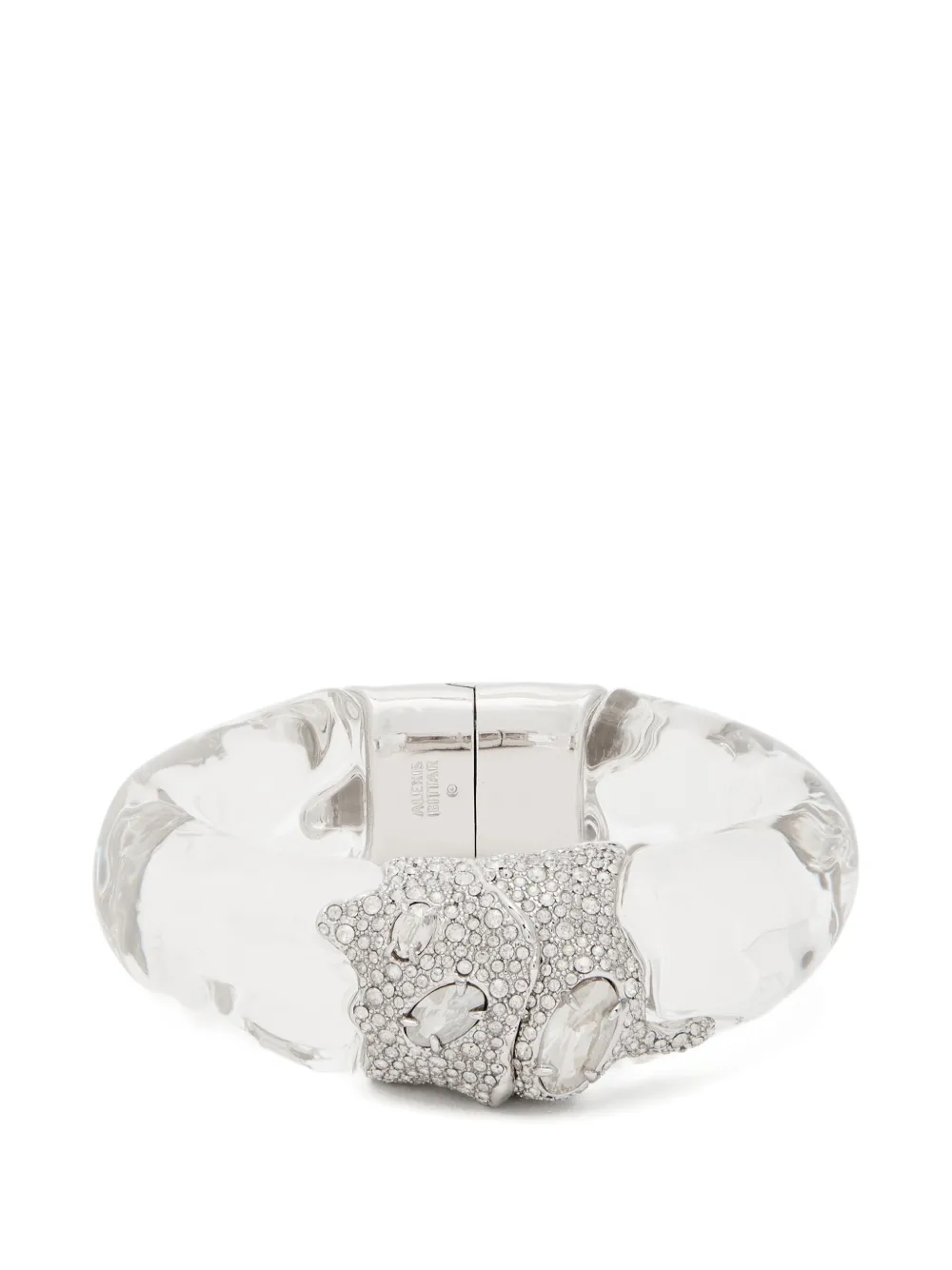 Alexis Bittar Silverlake crystal-embellished bracelet - Argento