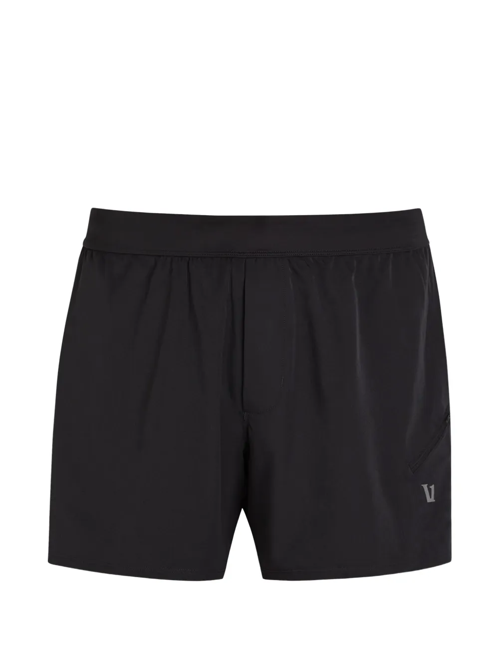 VUORI logo-print performance shorts - Nero
