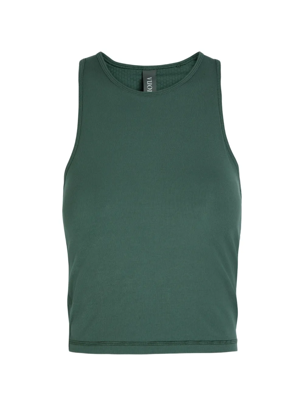 VUORI Plyo ribbed racerback tank top - Verde