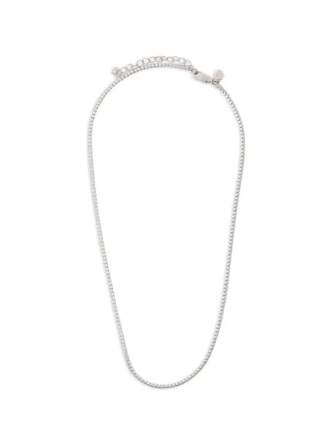 Astrid & Miyu cubic-zirconia tennis necklace