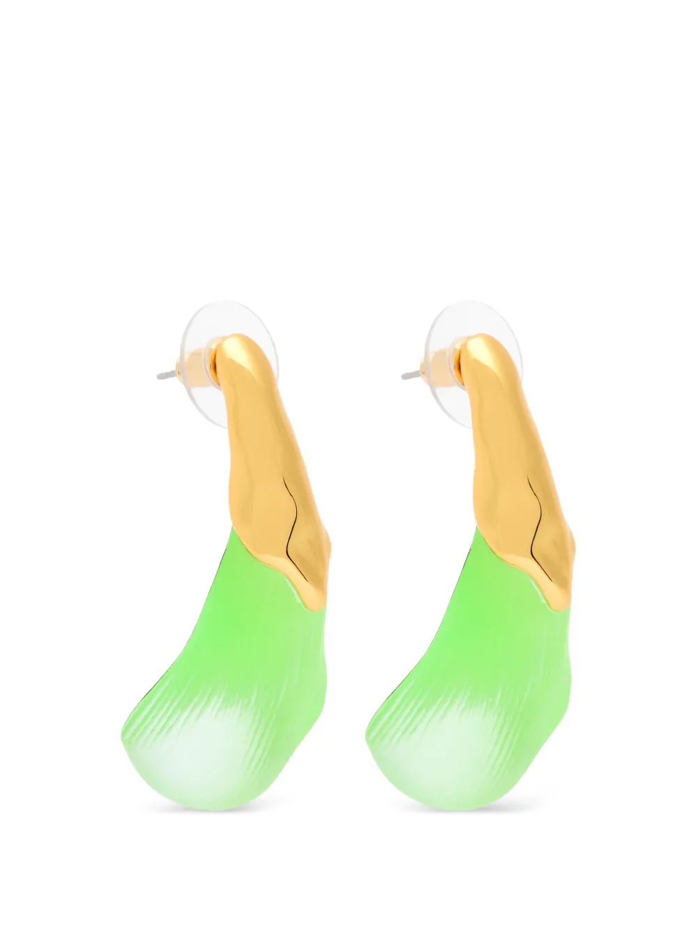Alexis Bittar sculptural earrings - Gold