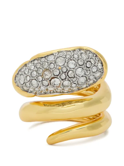 Alexis Bittar Solanales crystal-embellished coiled ring