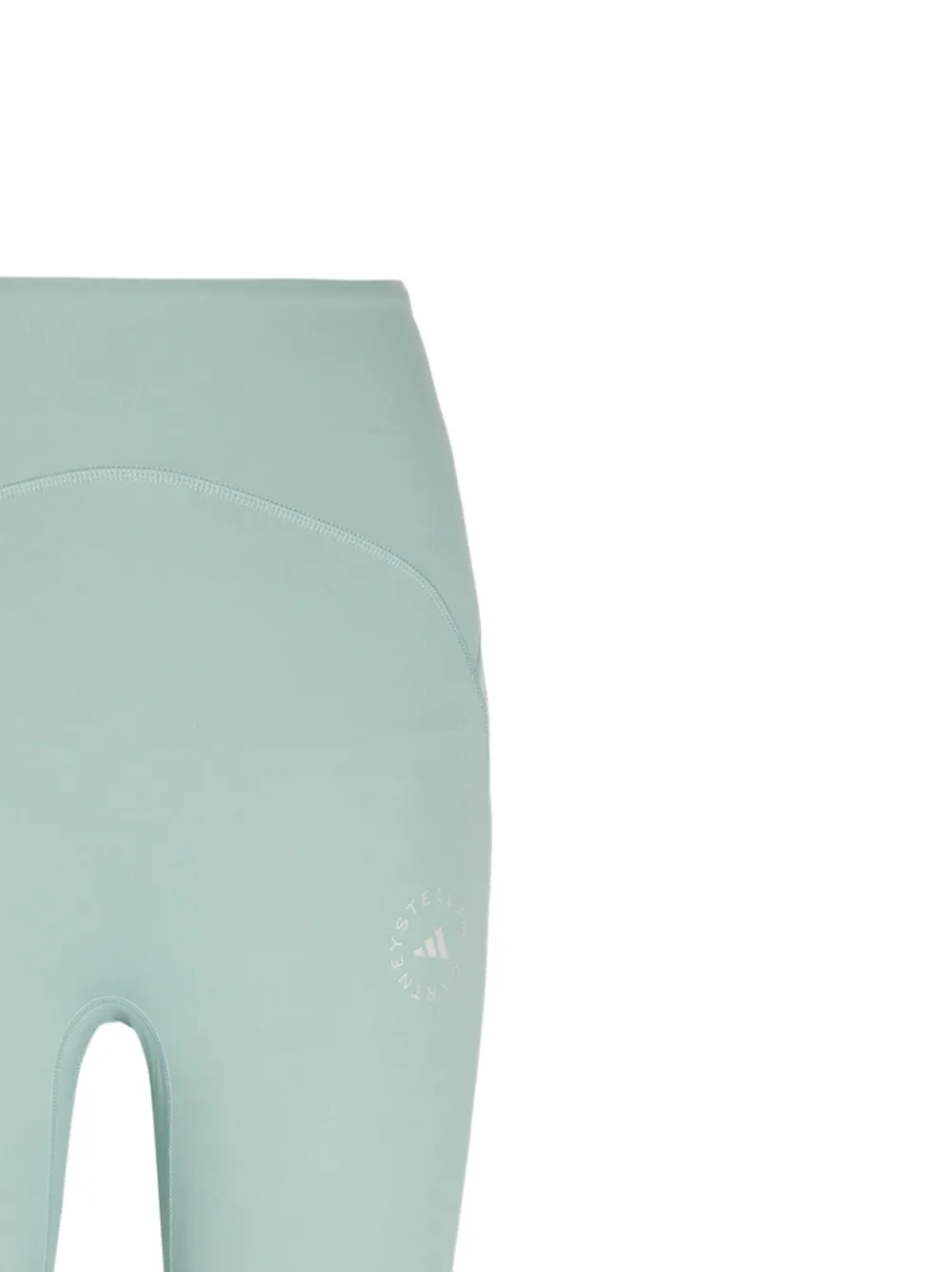 adidas by Stella McCartney Legging met logoprint Groen
