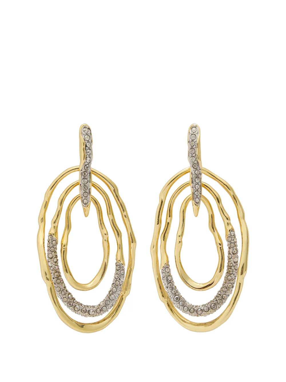 Alexis Bittar Solanales crystal-embellished earrings - Oro