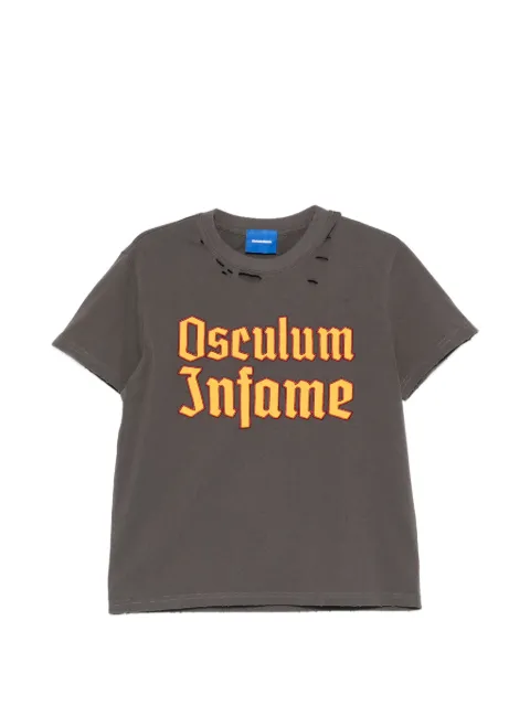 DAGGER distressed-effect T-shirt