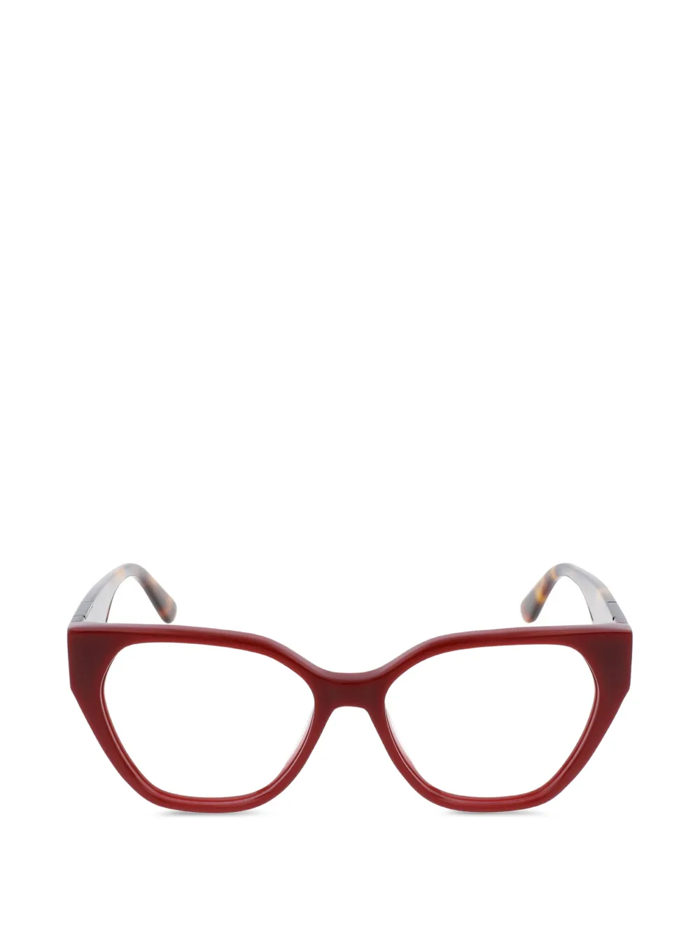 Karl Lagerfeld Cat-Eye-Brille - Rot