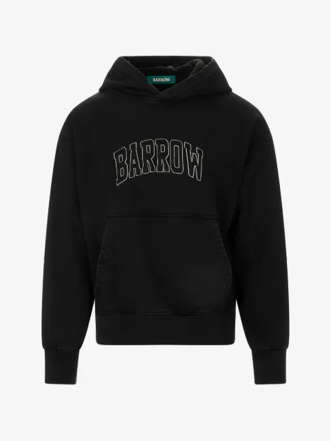 BARROW logo-embroidered hoodie