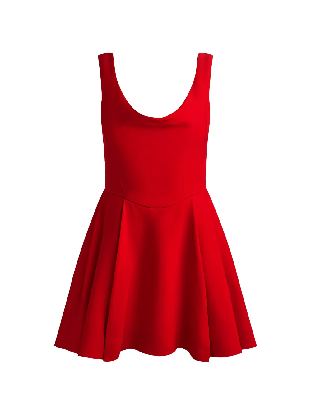 alice + olivia Estrella cowl-neck dress - Rosso