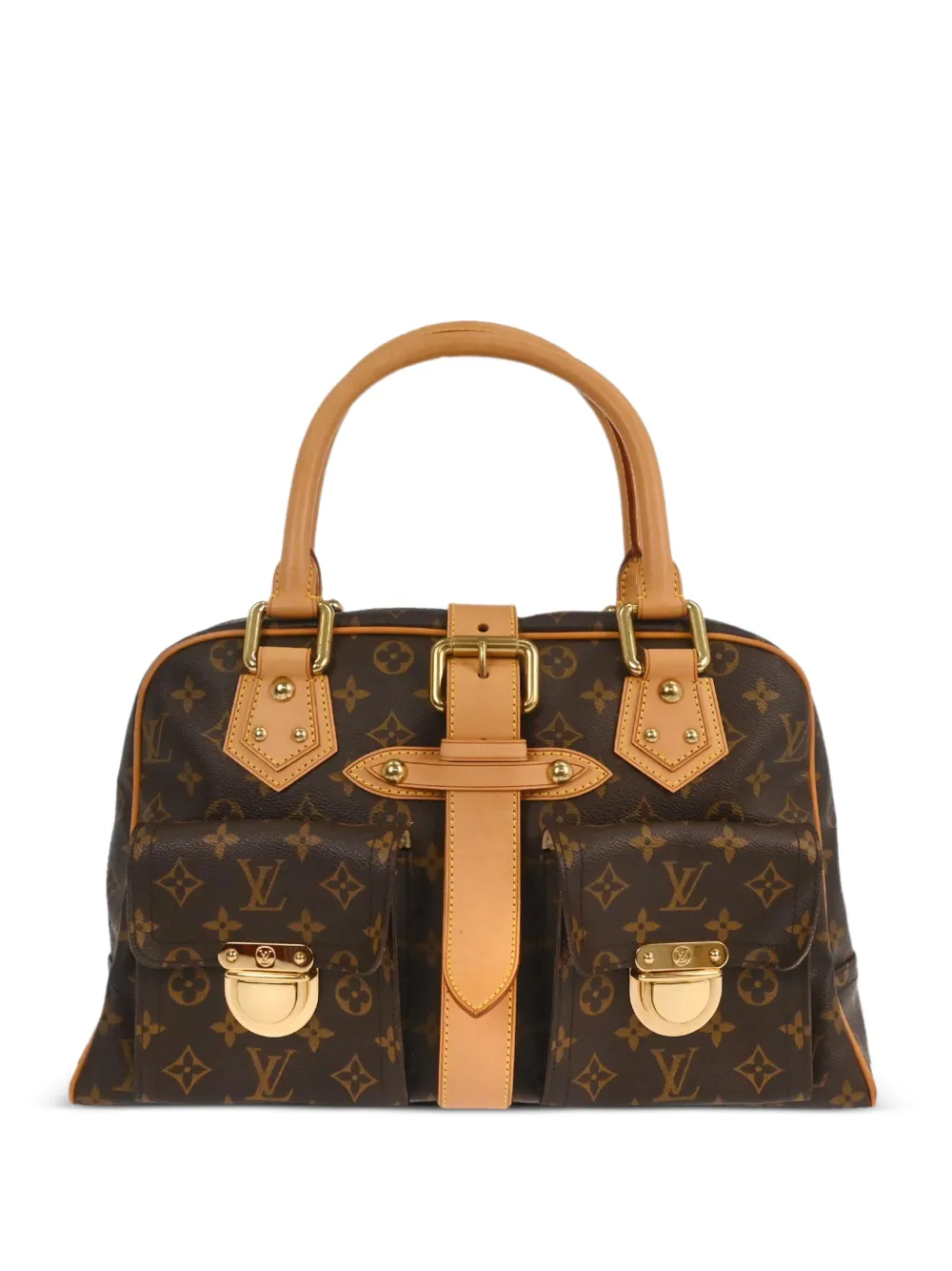 Louis Vuitton Pre-Owned 2007 GM Monogram Manhattan tote bag - Braun