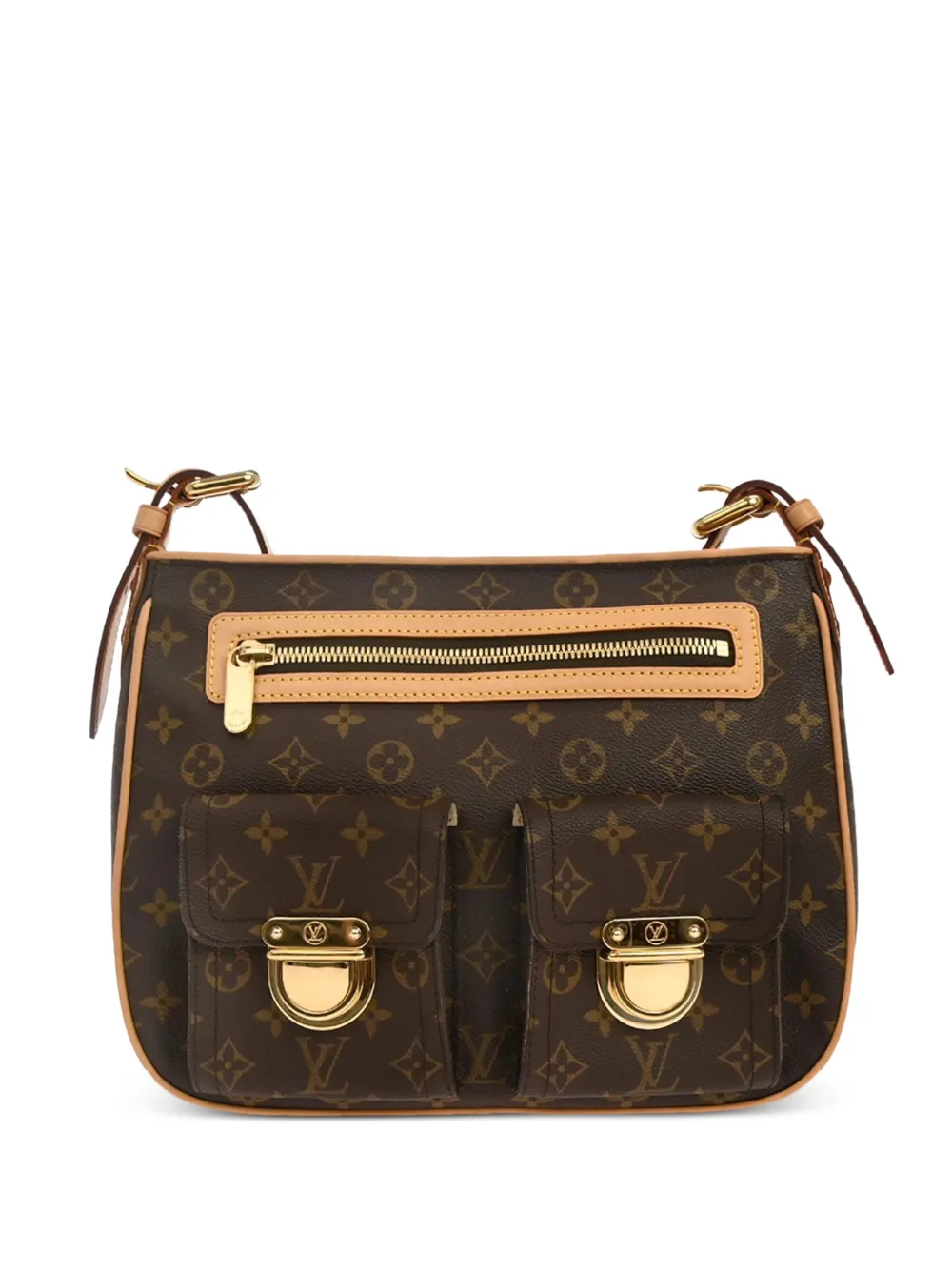 Louis Vuitton Pre-Owned 2006 GM Monogram Hudson cross body bag - Marrone