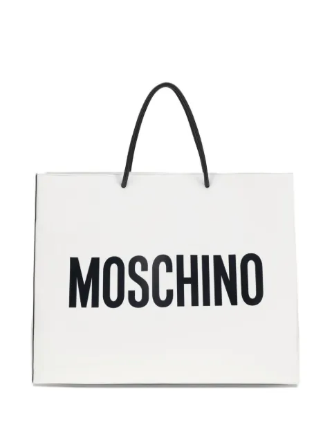 Moschino Shopper mit Logo-Print