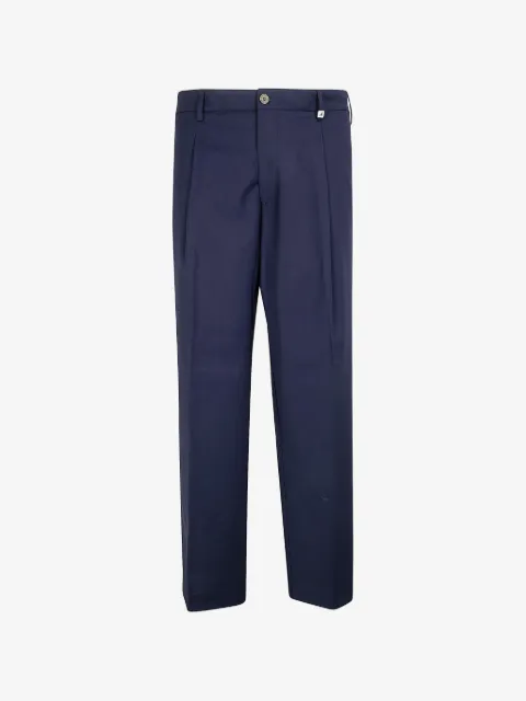 Myths pressed-crease wool trousers