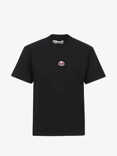 ALBERTO BRESCI embroidered-motif T-shirt
