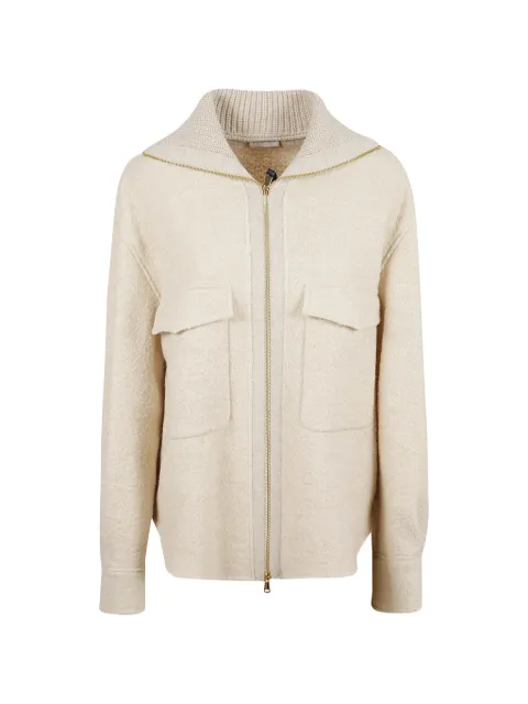 Moncler boucle  knit jacket