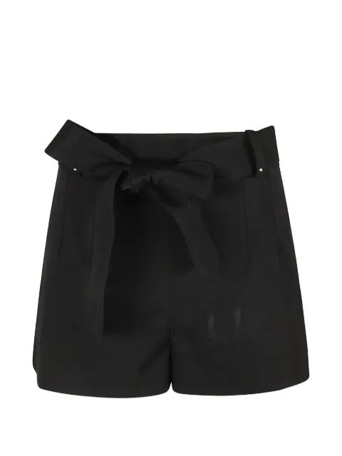 Moncler belted darted shorts