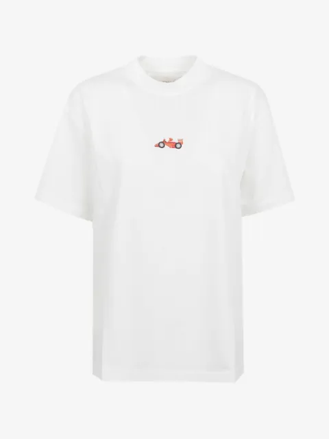 ALBERTO BRESCI embroidered cotton T-shirt