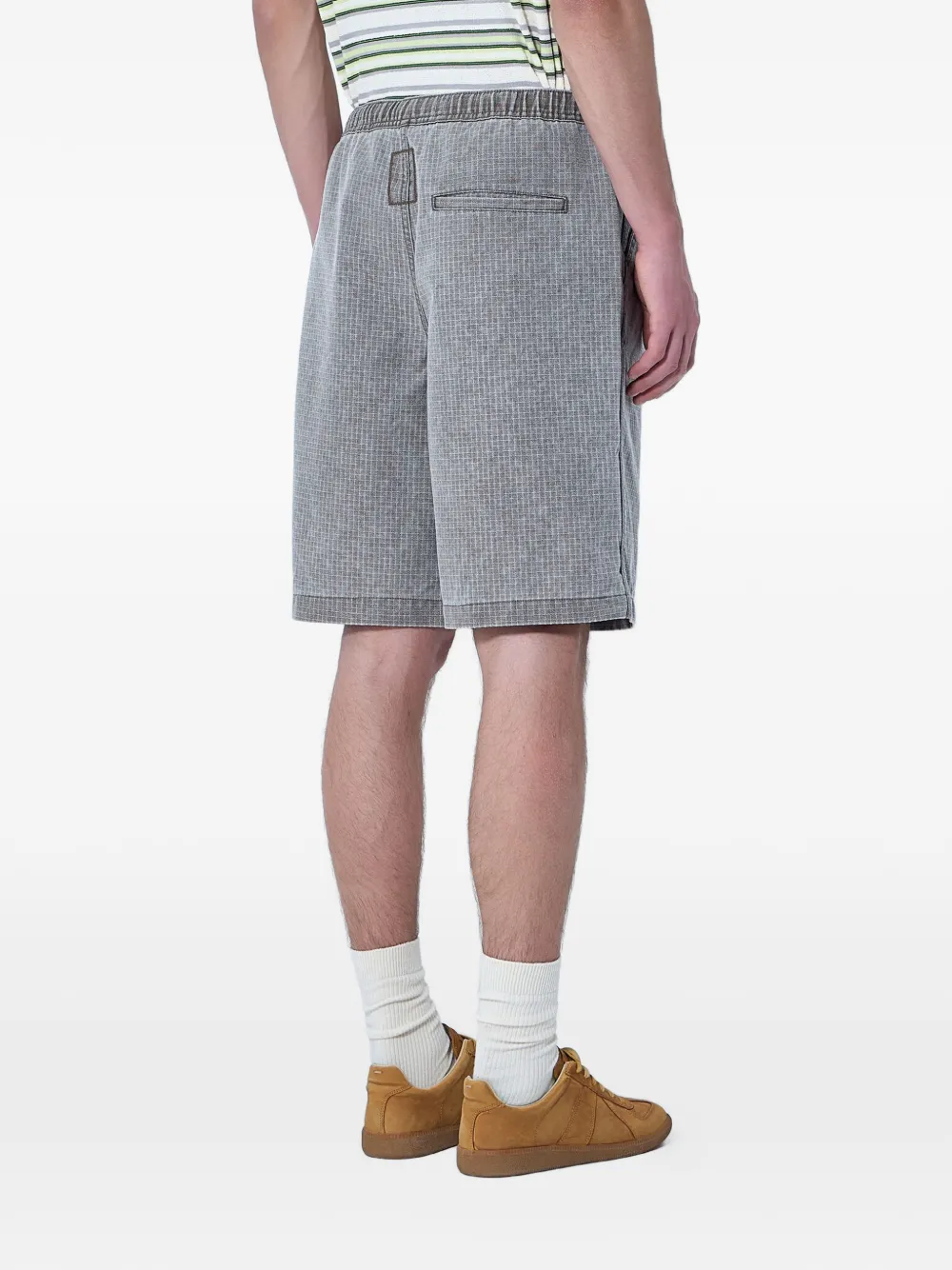 Brain Dead Shorts met ceintuur Bruin