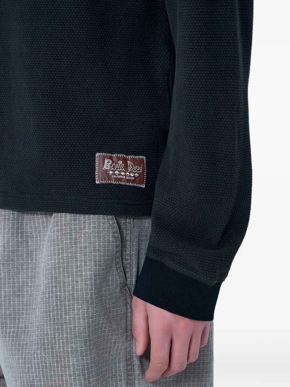 Brain Dead Katoenen sweater Grijs