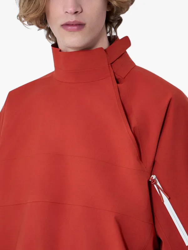 Lacoste アシンメトリージップ ジャケット | レッド | FARFETCH JP