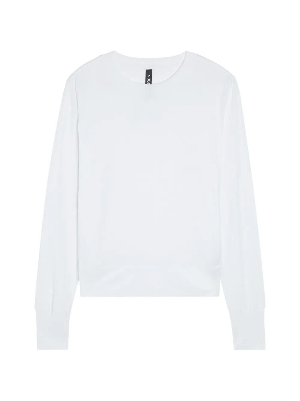 VUORI crew-neck long-sleeved T-shirt - Bianco