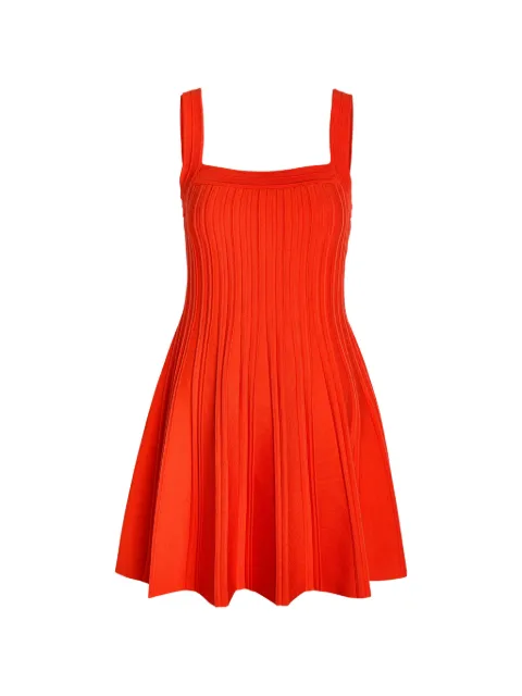 Simkhai vestido corto tejido de canalé Indie