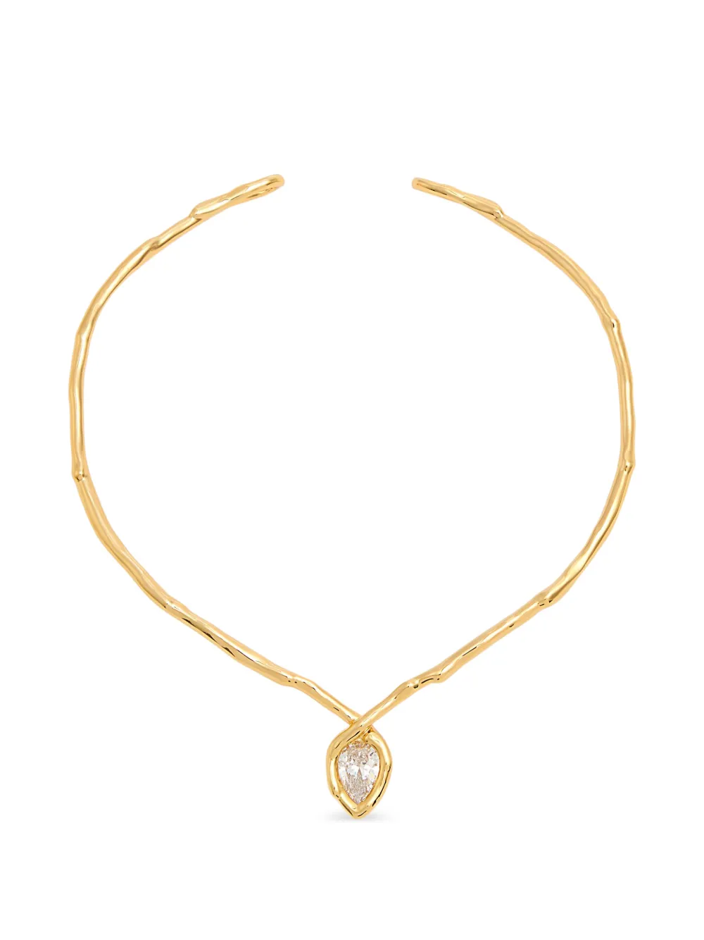 Alexis Bittar Asterales crystal necklace - Gold