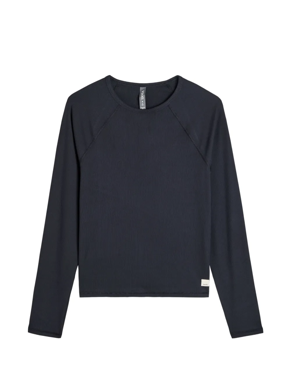 VUORI Pose ribbed jersey top - Nero