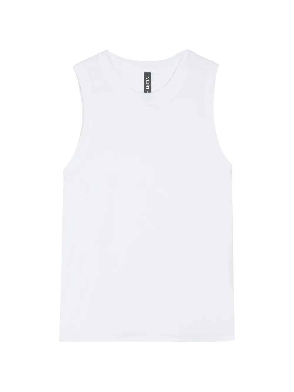 VUORI crew-neck sleeveless tank top - Weiß