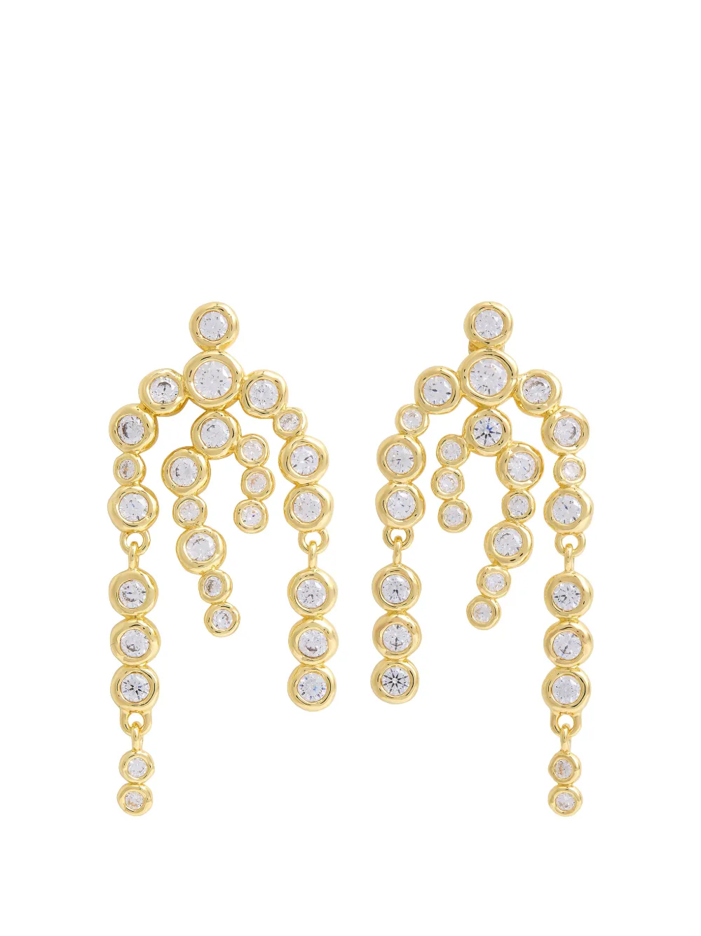 Alexis Bittar crystal-embellished drop earrings - Oro