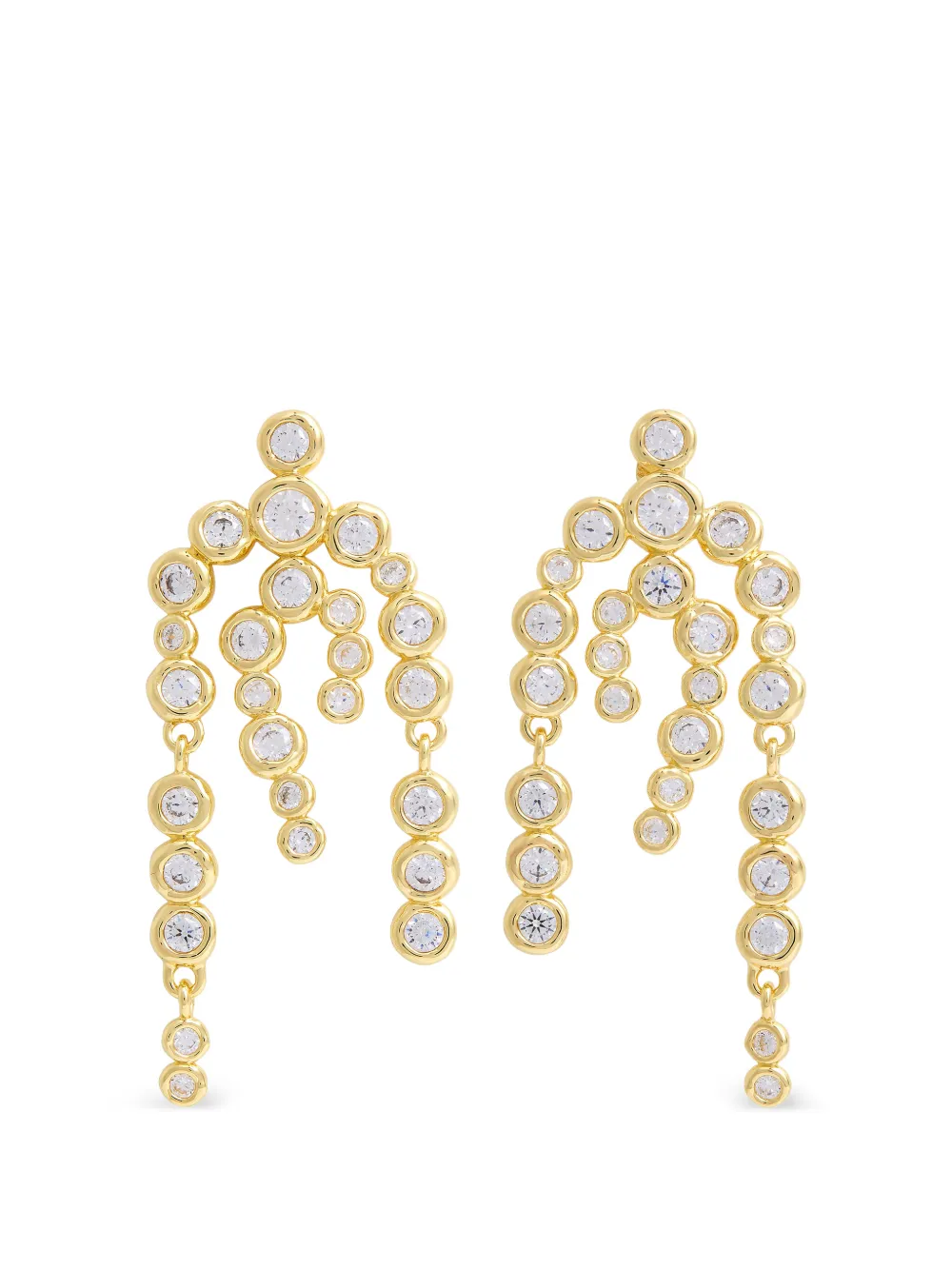 Alexis Bittar crystal-embellished drop earrings - Oro
