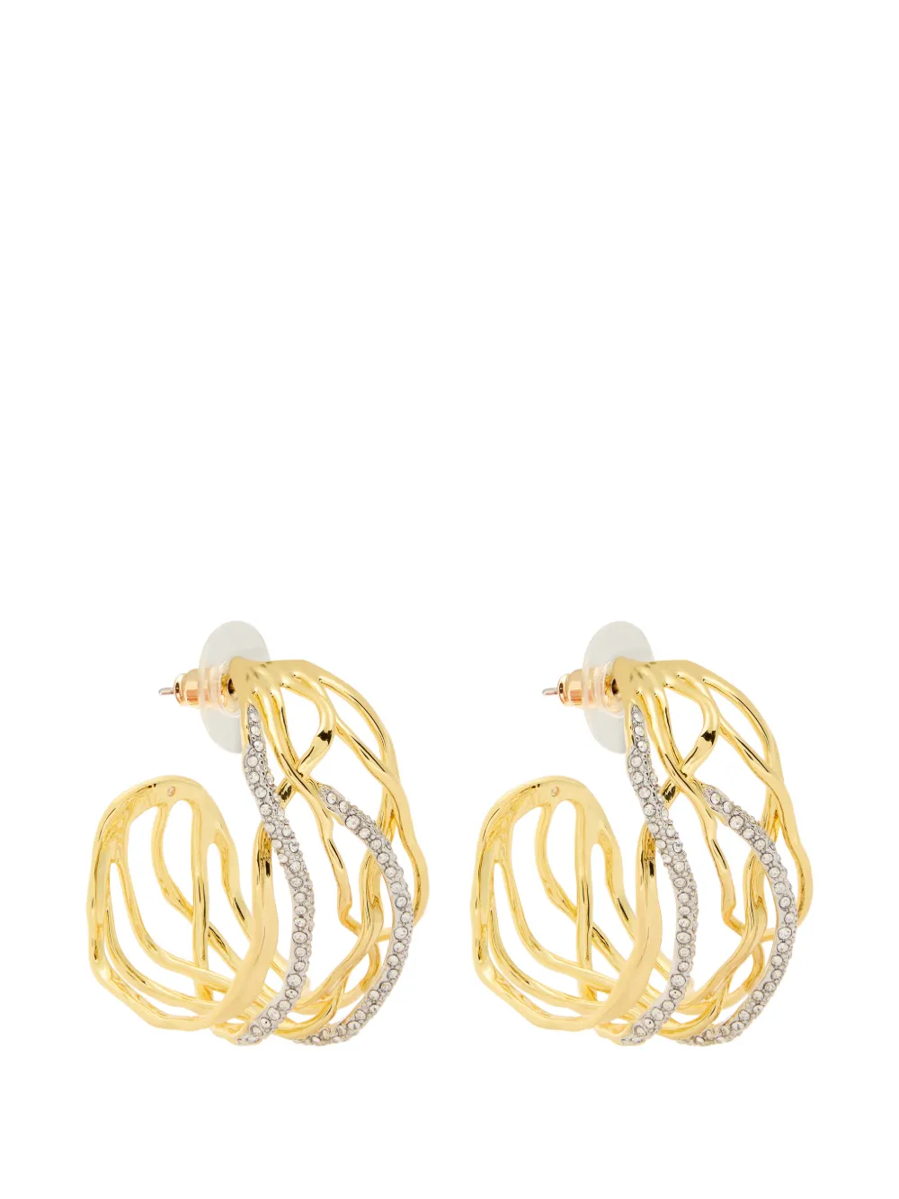 Alexis Bittar Solanales crystal-embellished earrings - Oro
