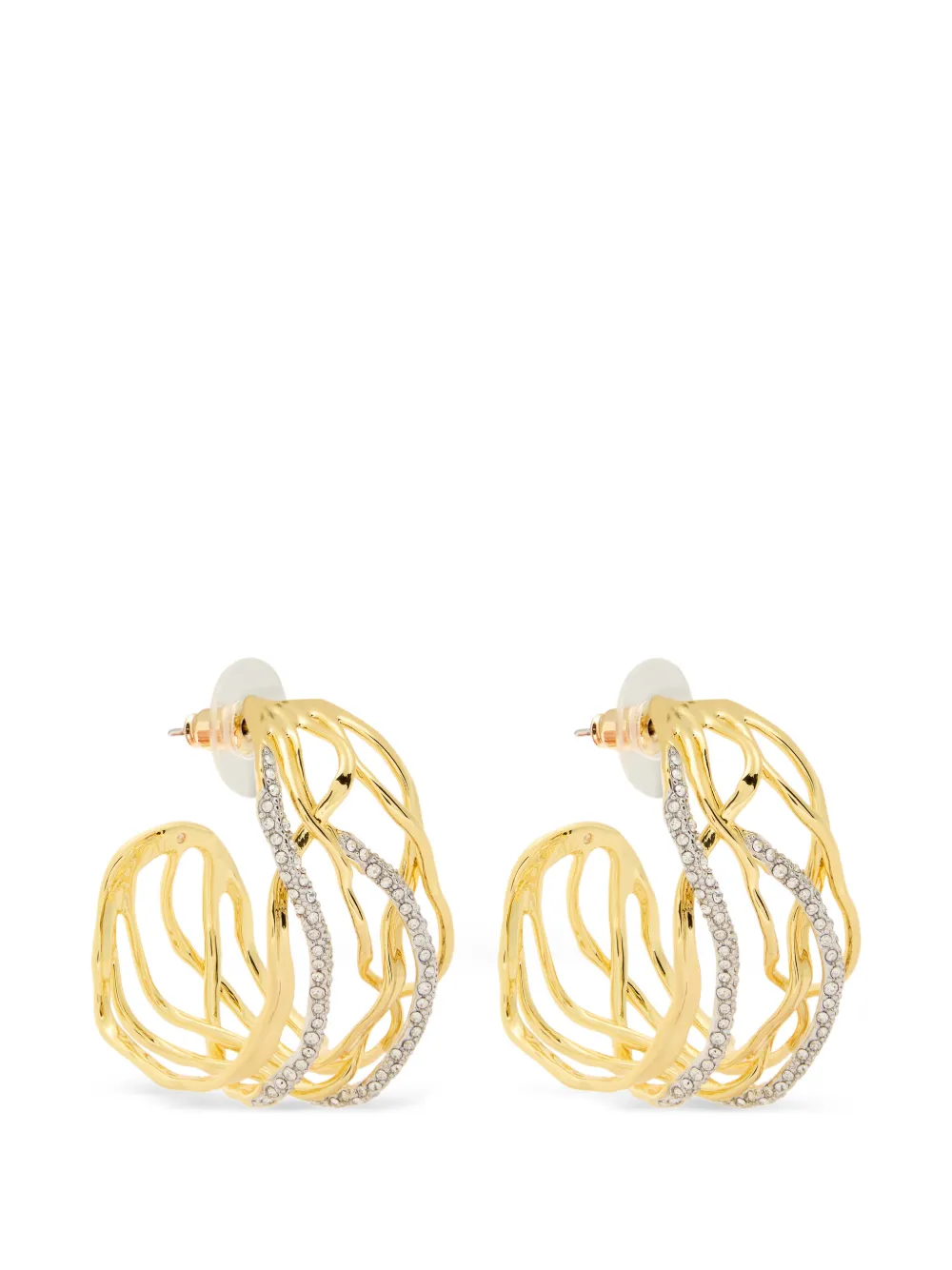 Alexis Bittar Solanales crystal-embellished earrings - Oro