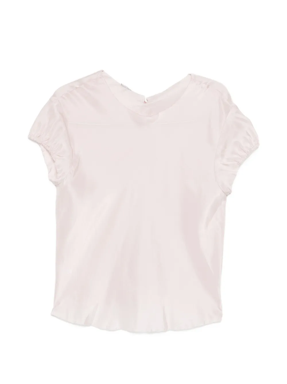 SUSANNE BOMMER gathered-sleeve shirt - Rosa
