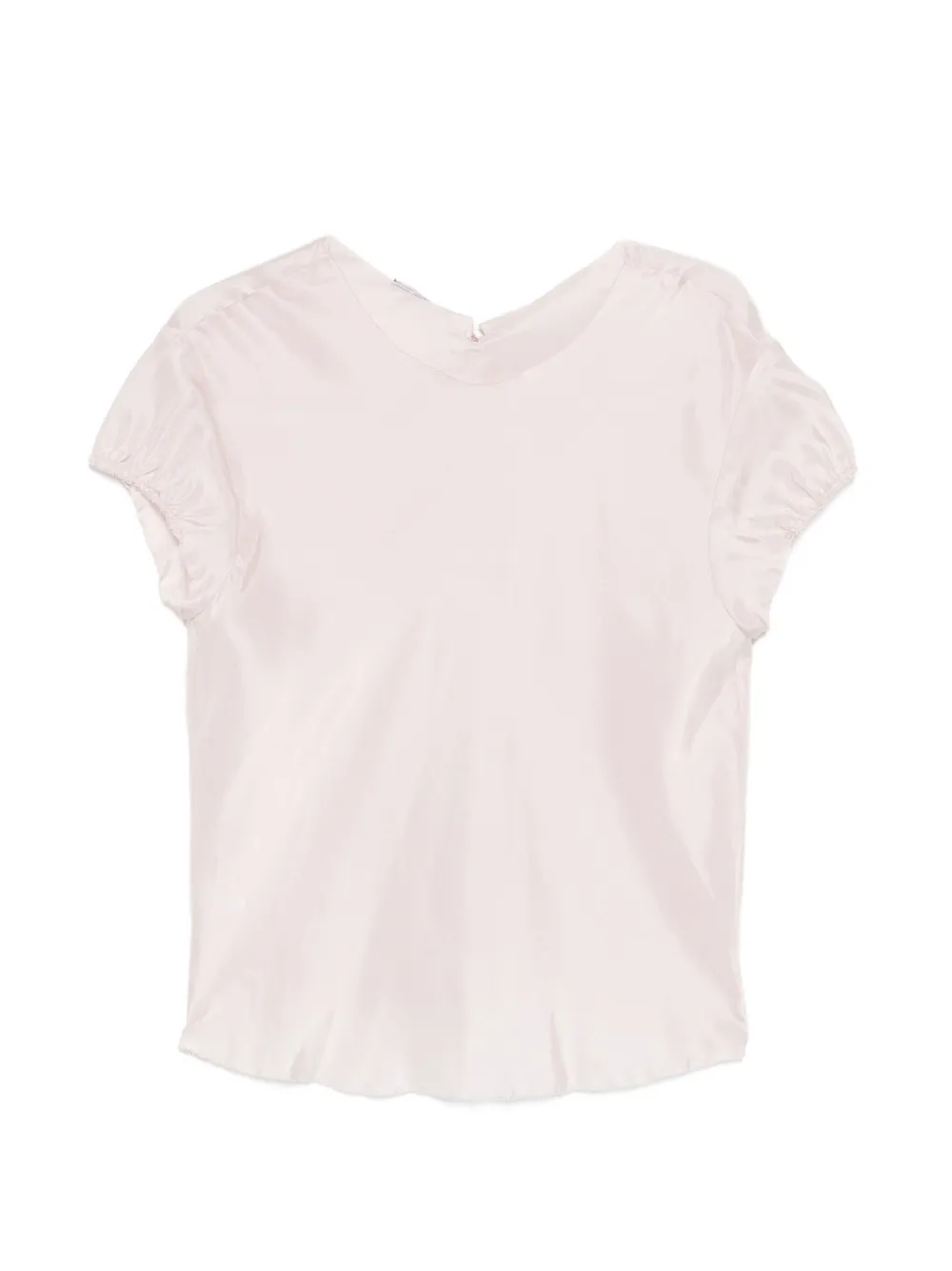 SUSANNE BOMMER gathered-sleeve shirt - Rosa