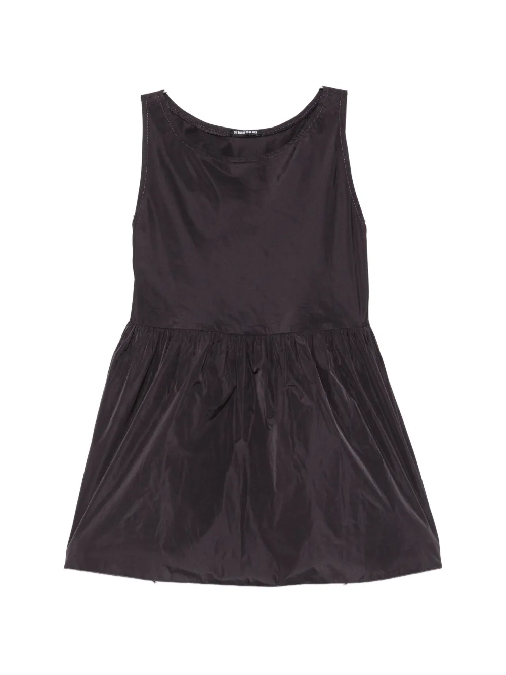 Susanne Bommer Ribbon-tie Peplum Top In Blue