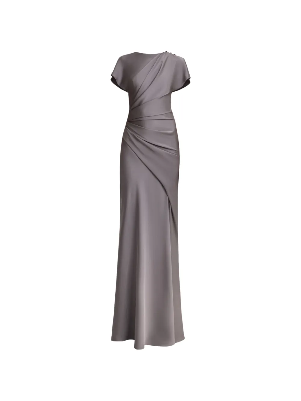 Gemy Maalouf Asymmetrisches Kleid mit Drapierung - Grau