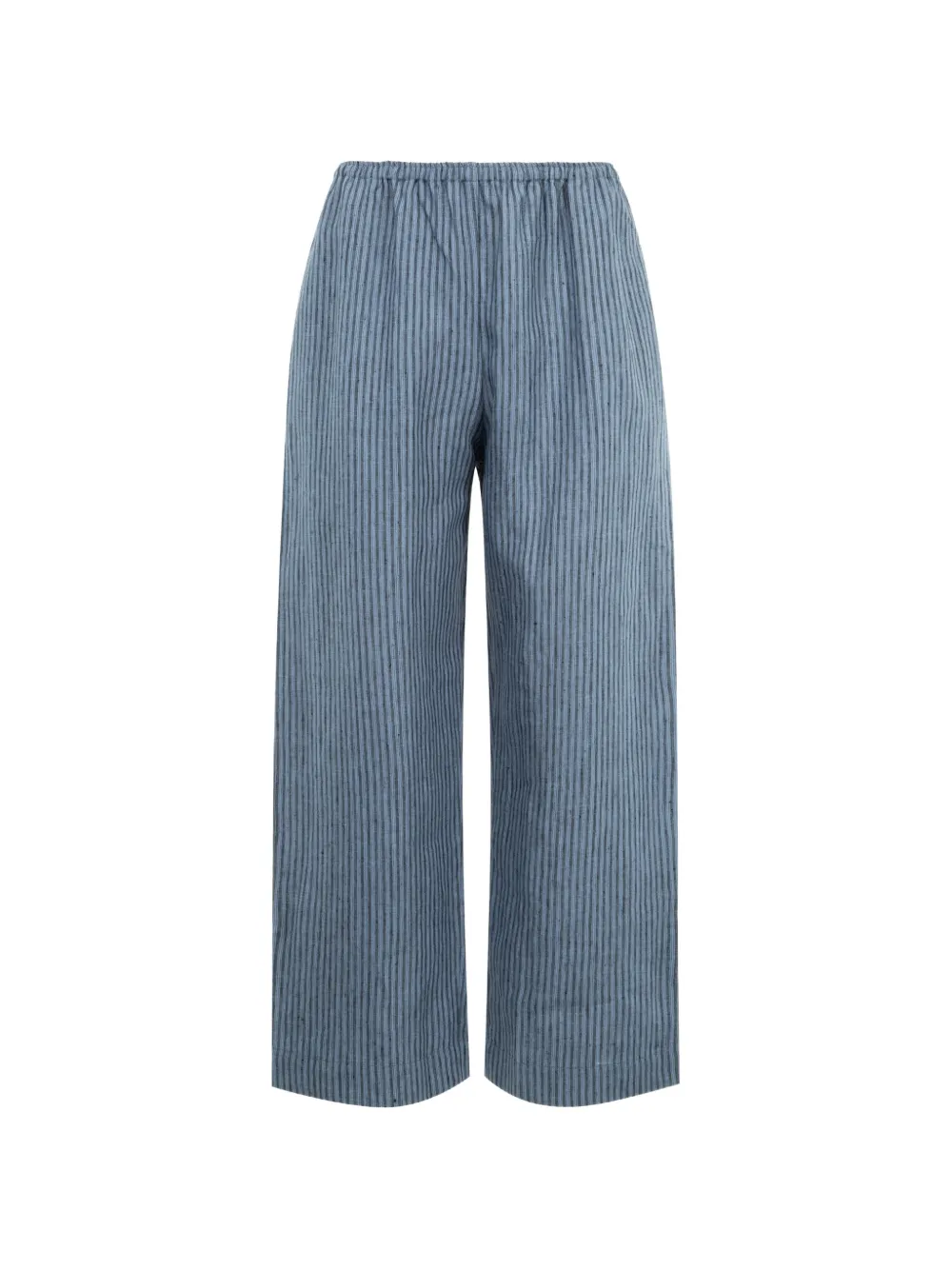 Deiji Studios Ease stripe-pattern trousers - Blu