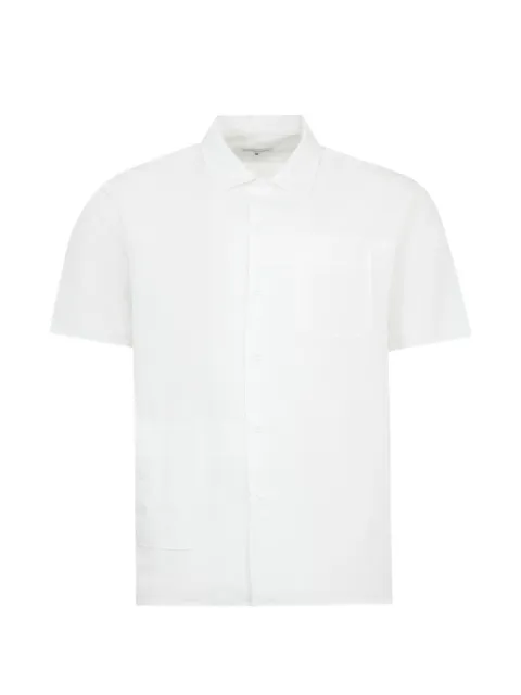 Engineered Garments short-sleeve seersucker shirt