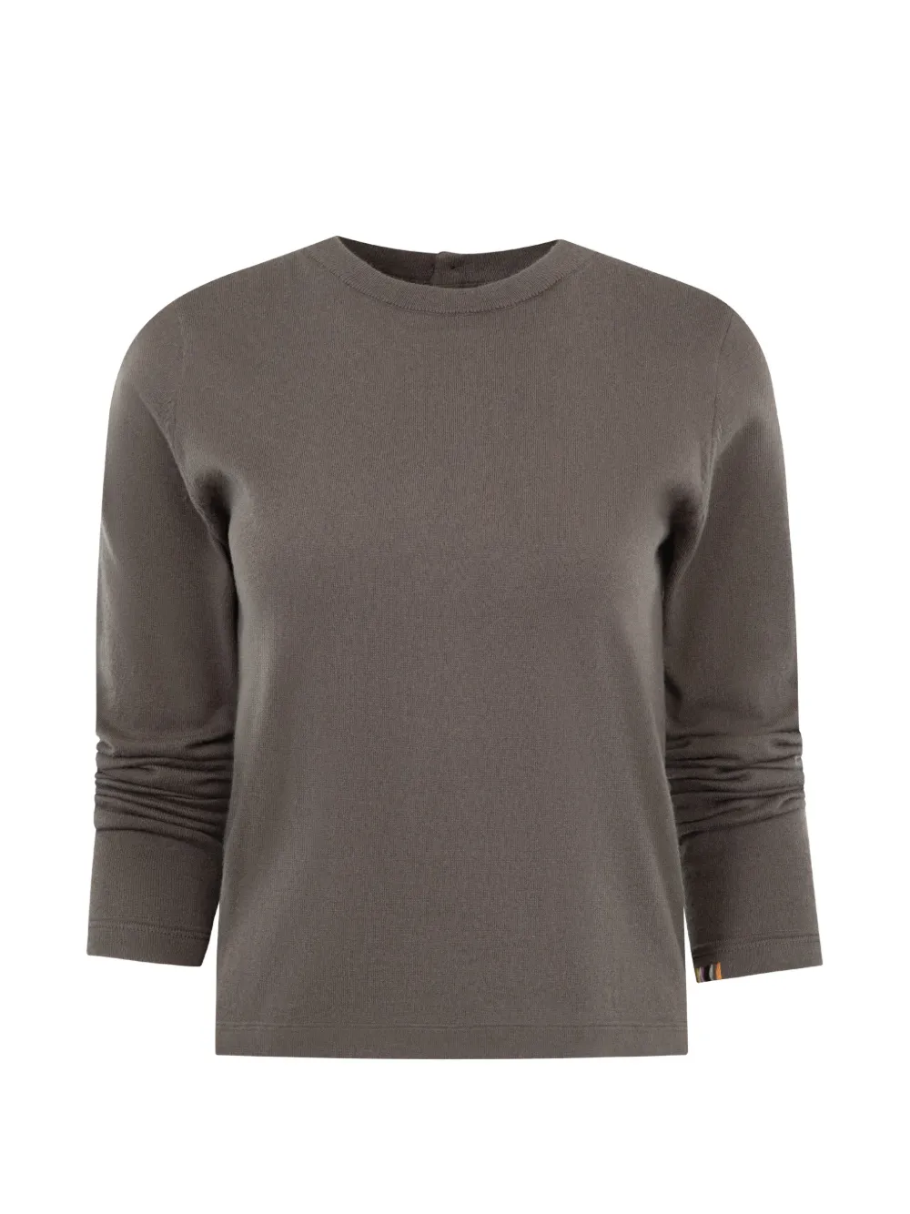 extreme cashmere Lizzy button-back sweater - Grau