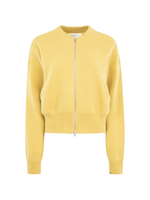 extreme cashmere Xtra Fun zip-up cardigan