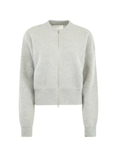 extreme cashmere Xtra Fun zip-up cardigan
