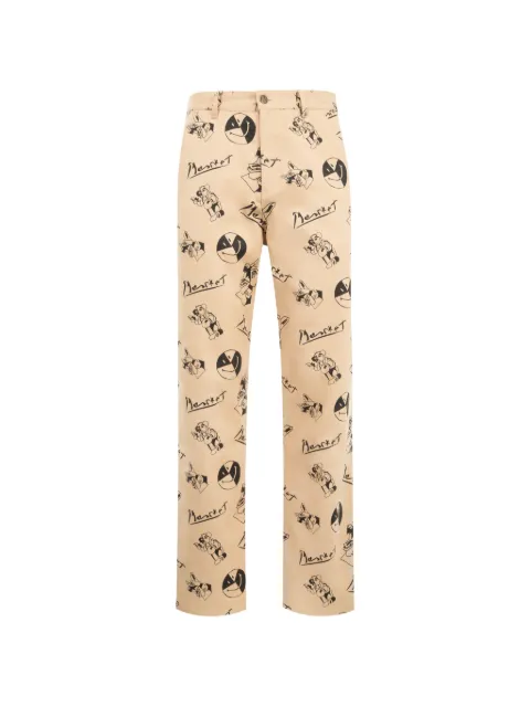 MARKET Smiley Cubism double-knee trousers