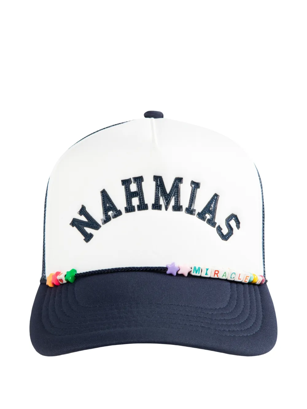 Nahmias mesh-panel trucker hat - Blu