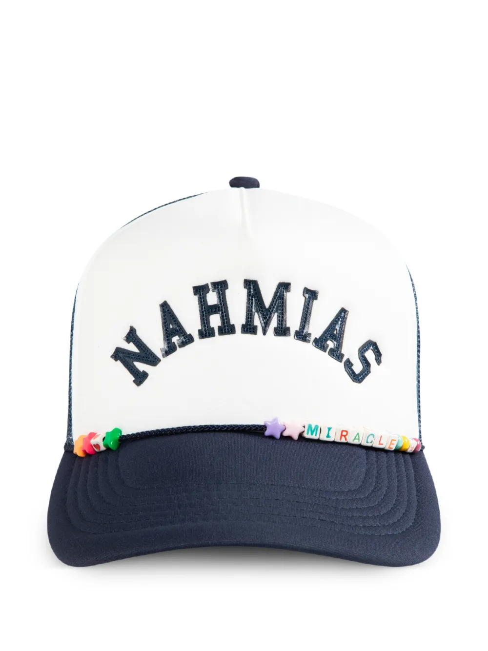 Nahmias mesh-panel trucker hat - Blu